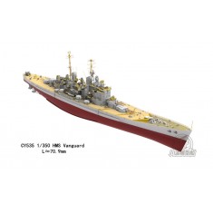 1/350 HMS Vanguard Battleships Assembly Kit