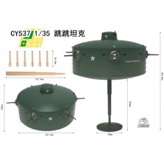 1/35 Wallace Leaping Tank