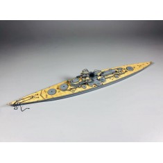 1/700 German Scharnhorst Wooden Deck w/Metal Chain for Tamiya kits #77518