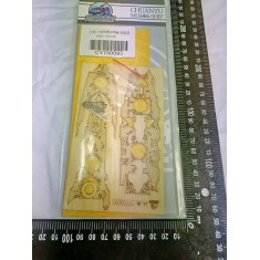 1/700 IJN Battleship Fuso 1944 Wooden Deck and Masking  for Fujimi 40118