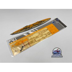 1/700 Prinz Eugen Wooden Deck Mask with Barrels for Tamiya 31805