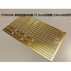 1/200 Generic Railing, Ladders, Stairs for Warship Models