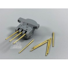 1/350 Japanese Yamato/Musashi 155mm Sub Metal Gun Barrel (6pcs) for Tamiya kits #78030