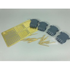 1/350 Montana MK9 Main Gun (4pcs)