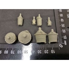 1/35 Damigiane Flasks Set