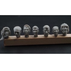 1/35 Pilot/Civilian Head