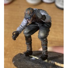 1/35 Racing Motorcycle Pilot for Henderson Four
