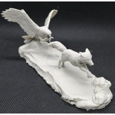 1/20, 90mm Scale Aquila VS Volpe (Eagle VS Fox)