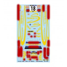 Decals for 1/24 Subaru Fuji WRC 2004