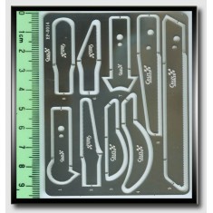 Modeling Saw Scriber Set (B)