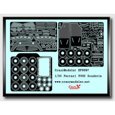 Photoetch for Fujimi 1/24 Ferrari F430 Scuderia (3pcs)