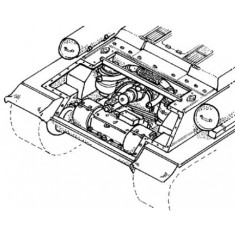1/35 T-34 Transmission Set for Tamiya kit