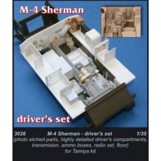 1/35 M4 Sherman Driver's Set for Tamiya kit