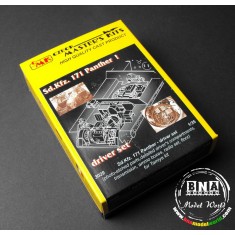 1/35 German Panzer V Panther Driver's Compartment for Tamiya kit