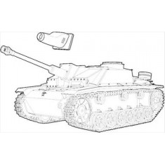 1/35 Stug III Exterior Set (Field and Fabric version) for Tamiya kit