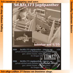 1/35 SdKfz.173 Jagdpanther Interior Set for Dragon kit