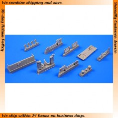 1/35 Pz.III Coolers and Exhausts for Dragon kit