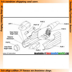 1/48 De Havilland Mosquito Mk.VI Interior Set for Tamiya kits