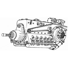 1/48 WWII German Engine - DB-603