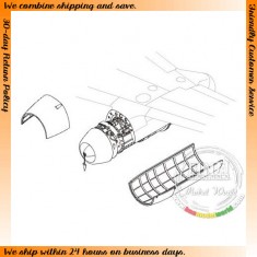 1/48 Messerschmitt Me 262A/B Engine Set (Jumo-004) for Revell kit