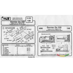 1/48 Dornier Do 335A Engine Set (DB-603) for Tamiya kits