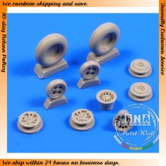 1/48 Martin B-57B Wheels set for Airfix kit