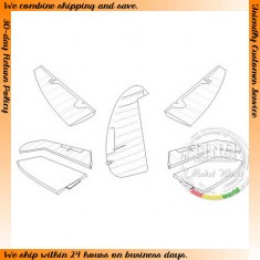 Control Surfaces set for 1/48 WWII British Spitfire Mk.I for Tamiya kit