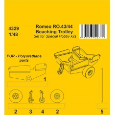 1/48 Romeo Ro.43/44 Beaching Trolley for Special Hobby kits