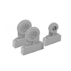 1/48 Hawker Hunter F.6 Wheels for Airfix kit