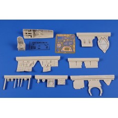 1/48 Supermarine Spitfire Mk.XIV "Bubble Canopy" Cockpit for Airfix kits