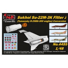 1/48 Sukhoi Su-22M-3K Fitter J (Tumansky R-29BS-300 Engine) Conversion set for Kitty Hawk kits