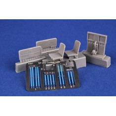 1/48 Modern SF-260 Cockpit Centre Console and Seats with Harness for Special Hobby kits