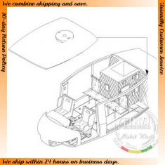 Cargo Bay set for 1/35 US UH-1D for Dragon kit