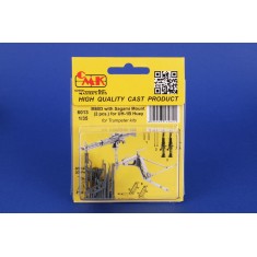 1/35 Modern UH-1B Huey Helicopter M60D with Sagami Mouth (2pcs) for Trumpeter kit 