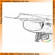 1/72 Lockheed Martin F-16 Jet Intake for Hasegawa kit