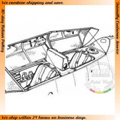 1/72 Messerschmitt Me 262B Interior Set for Heller/Smer kit