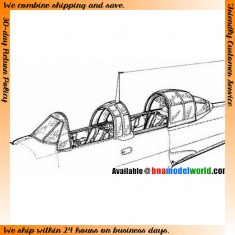 1/72 Mitsubishi A6M2-K Zero Conversion Set for Academy kit