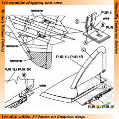 1/72 Douglas F4D-1 Skyray Wingfold Set for Tamiya kit
