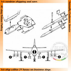 1/72 Republic F-84 Armament Set for Tamiya kit