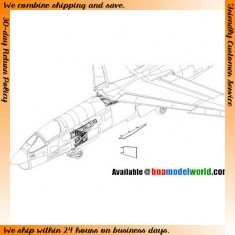 1/72 Vought F-8 Crusader Exterior Set for Academy kit