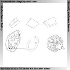 1/72 Martin B-26F/B-26G Marauder Left Engine & Compartment Set for Hasegawa kit
