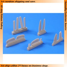 1/72 Supermarine Spitfire Mk.I Control Surfaces Set for Airfix kit