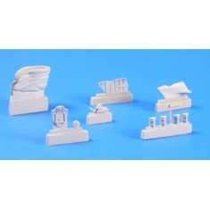 1/72 Mitsubishi A6M2/A6M3/A6M5 'Zero' Tail Cone Set for Hasegawa kit