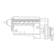 1/72 WWII British Griffon 60 Series Engine Set