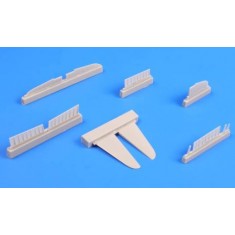 1/72 Mitsubishi A6M2 Zero Model 21 Control Surfaces Set for Tamiya kit