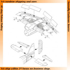 1/72 Hawker Typhoon Mk.I Control Surfaces Set for Airfix kit