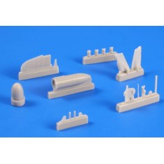 1/72 Mitsubishi A6M5 Zero Exterior Detail-up Set for Tamiya kit