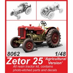 1/48 Zetor 25 "Agricultural Version" resin kit