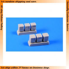 1/35 WWII British Fuel Cans 6pcs
