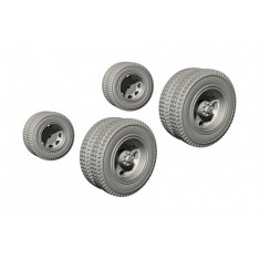 1/72 Biber Trailer Wheels for Special Armour kit
